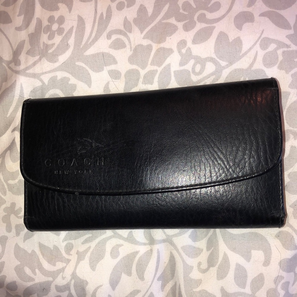 Tri-fold Coach wallet